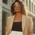 Ärmelloser Blazer kombinieren: So stylen Sie das Trendteil richtig